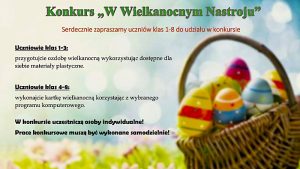 Konkurs „W Wielkanocnym Nastroju”