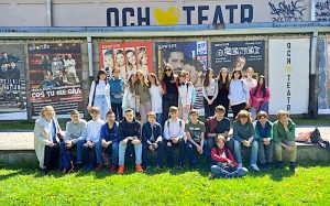 „Zemsta”- klasy 7 w teatrze